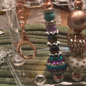 Bling Keychain and black ink Bling Pens